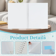 Reusable Sticker Book Collecting Album Sticker Collection Storage Book for Adult