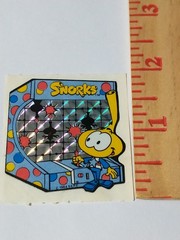 1984 SEPP Hanna-Barbera Snorks All Star Seaworthy Sticker Prism Holographic