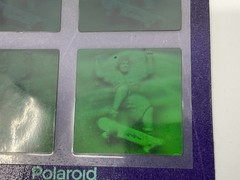 VTG Future Vision Polaroid 3-D 90’s Mirage Holograms – Skateboard – 2 Items