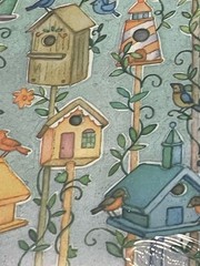Vintage Ambassador Beautiful Birds Birdhouses Stickers 4 Sheets NIP NOS