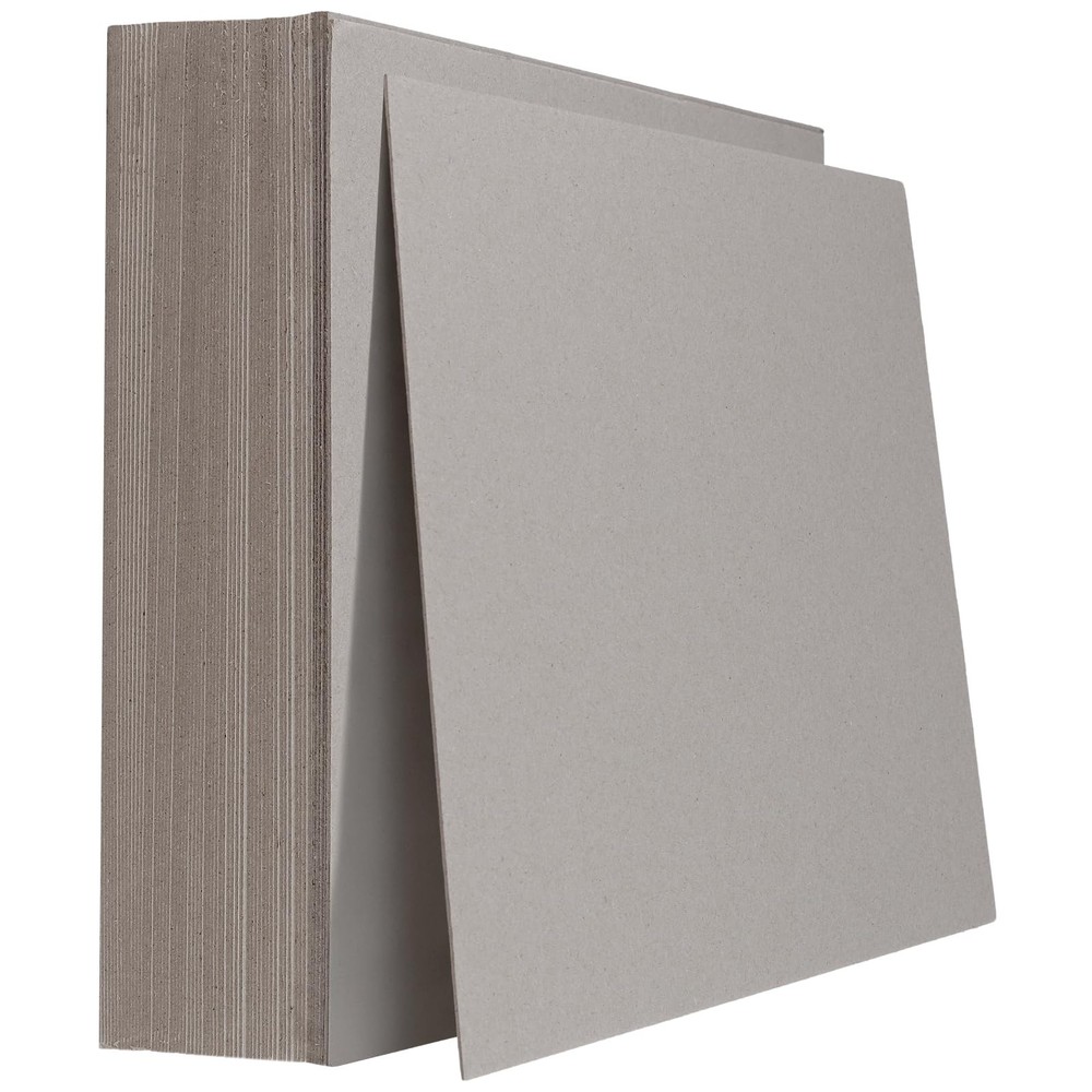 60 PCS Gray Chipboard Sheets 12×12 Inch 1.2mm Thick Scrapbook DIY Crafts