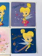 7 Disney Fairy Tinker Bell 2.5 x 2.5 Stickers – Rare from early 2000’s