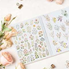 Reusable Sticker Book Collecting Album Sticker Collection Storage Book for Adult
