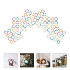 20 Sheets Label Stickers Canning Jar Labels Round Pvc Waterproof