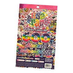 Lisa Frank – Sticker Book – Over 600 Stickers – 5 Sheets – Official Lisa Frank