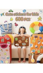 600 Pcs Cute Stickers for Kids, Animals etc,Water Bottle Vinyl, Scrapebook