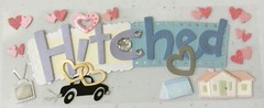 K Company *WEDDING* Scrapbooking Lot ~ Jolee’s Stickers ~ 16 Packs NEW