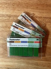 EK Success Fastenater 72 Staple Bars Refill Metal CLOVER EKFSVP36. New in box.