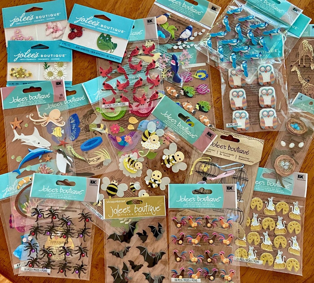 *Just Added! Jolee’s ANIMALS & INSECTS! Some Rare! YOU CHOOSE! Ships Free! #2