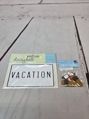 Assorted Brands Stickers And Charms Lot Vacation Tropical Beach Summer 2000s NEW
