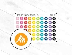 1483-25~~Wrestling Icon Planner Stickers.