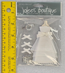 Jolee’s Boutique Wedding Bridal Stickers Cake Bride Groom Rings Cake 3 packages
