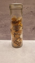 Prima Jar Got Flowers Gold Yellow Paper Flowers New Crafting Scrapbooking