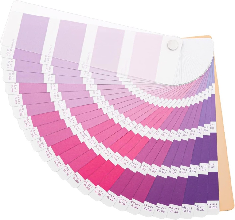 Sun-Star Stationery Sticker, Color Sample Book Style, Iromekuri, Elegant, S85832
