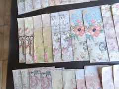 100PC Scrapbooking Vintage Ephemera Paper Pack The Rose Connection New Design