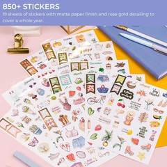 Value Sticker Pack – 850+ Small Aesthetic Stickers for Planner, Journal & Cal…
