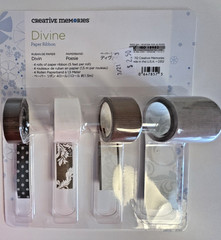 Creative Memories LOT OF DIVINE – Epoxy Stickers, Paper Flowers, & Paper Ribbon