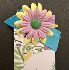 #2696 FLOWERS SPRING EPHEMERA TAGS EMBELLISHMENTS JUNK JOURNAL SCRAPBOOK -Tonya