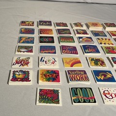 Vintage 90’s Stickers Scholastic Highlights Teacher Rewards Encourage Good Job