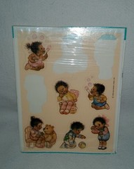 Vintage 1996 Hallmark Stickers Mary Hamilton Boy Girl African American 1 Sheet