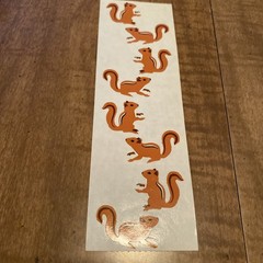 Rare Mrs Grossman’s CHIPMUNKS SQUIRRELS Stickers Vintage 1992