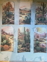 6JunkJournal Tags, Junk Journal Supplies, Scrapbooking, cactus tags ￼