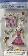 FAIRYTALE PRINCESS Vellum Sticker(13pc)Creative Touch•Castle•Dress•Going To Ball