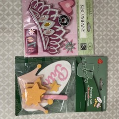 Princess Stickers & Magnet For Scrapbooking Lot Of 25