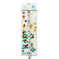 Martha Stewart Frosted Rainbow Gem Dimensional Embellishment Scrapbooking Craft
