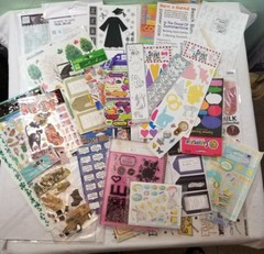 Large Scrapbook / Craft Lot See Pictures!!