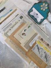 Paper Bundle Junk Journal Supplies 50 pcs, mixed pages (432)