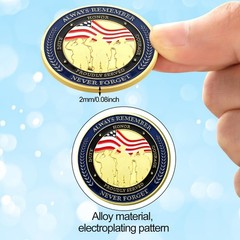 New Best 80 Pcs Military Challenge Coins Thank You for Your Service Veterans