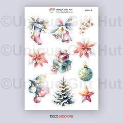 Planner Sticker Kit Christmas Winter Holiday Sticker for standard weekly planner