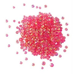 Buttons Galore Crystalz Set BRIGHT COLORS – AB Rhinestones for Crafts