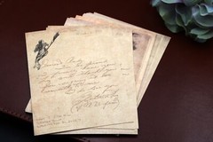 retro handwriting paper | magic element vintage style Paper, junk journal