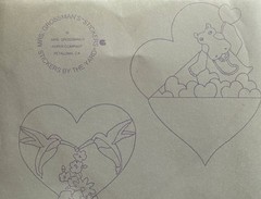 LARGE RED HEART Stickers (1pc)Mrs.Grossman’s•Valentines •Love•Shapes•Card Making