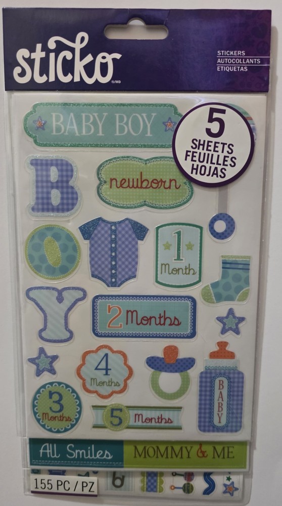 Sticko E5260125 Flip Pack-Baby Boy