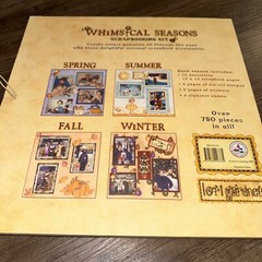 LORI GARDNER Whimsical Seasons Scrapbooking Kit NEW