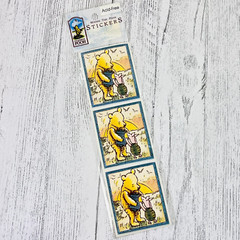 NEW Vintage Classic Winnie the Pooh & Piglet Honey Pot Sticker Sheet 6 Stickers