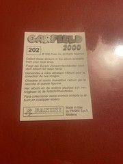 Garfield “2000” Sticker Card #202