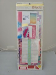 Recollections New 220 Pieces Creative Year Kit. Planner Scrapbook Photo Album