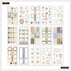 NEW Happy Planner Sticker Book – Painted Blossoms 513 Pieces 🐌🌼🤎🦙🦋🌿