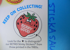 Happy Birthday Whipped Cream Scented Trend Scratch & Sniff Retro Sticker