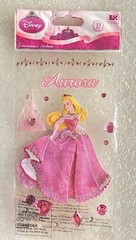 DISNEY PRINCESS AURORA 💎JEWELED 💎 15-Piece Scrapbooking Sticker Set-FREE SHPG