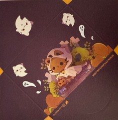HALLOWEEN CREMECHII CAT ENVELOPES(3pc)Stickiiclub…Ghost…Pumpkin…Card Making…