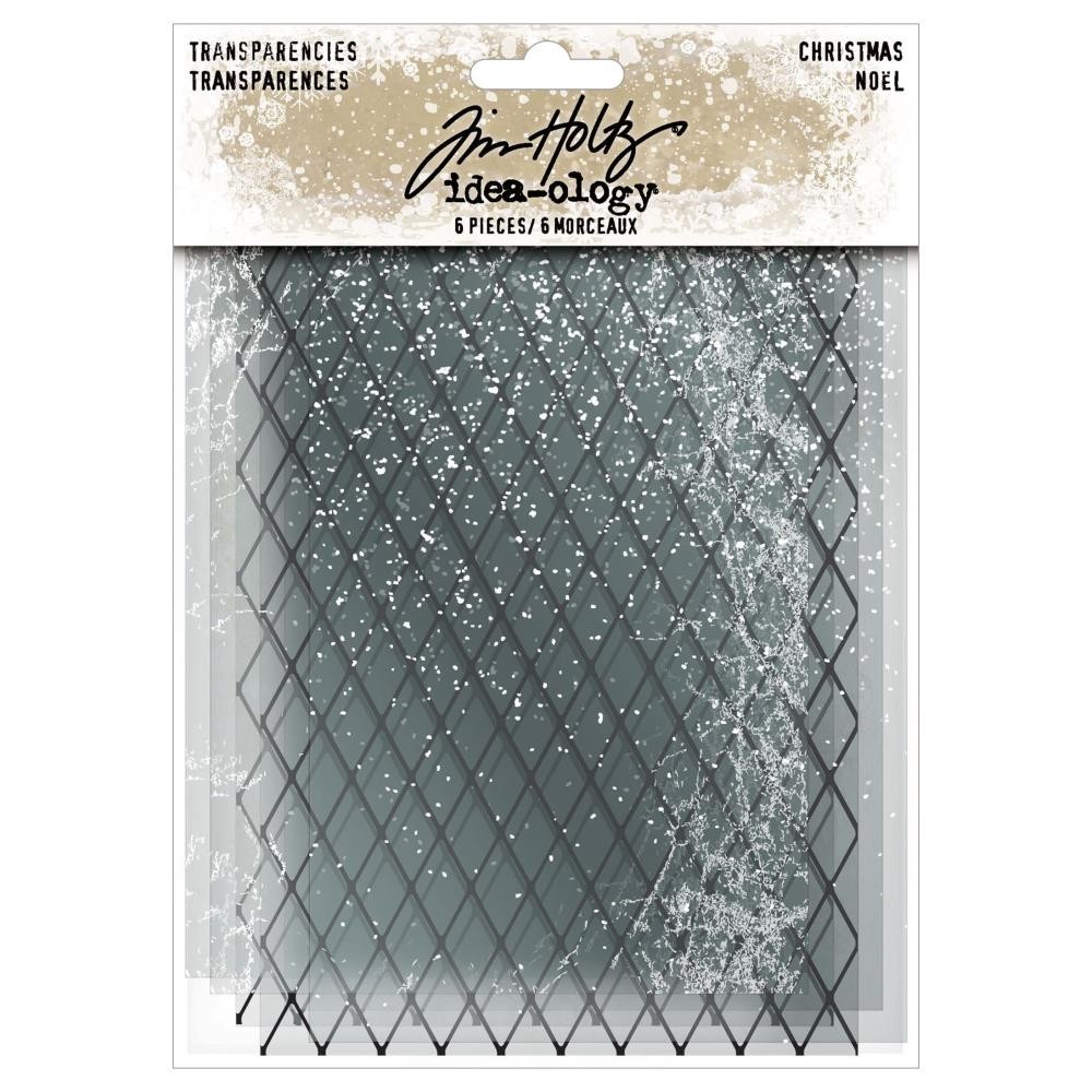 Tim Holtz ~ TRANSPARENCIES ~ Christmas ~ Idea-ology