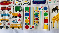 Vintage Sticker Lot 1990s Mrs. Grossman’s Sticker Sheets Set F- 16 Sheets BIN 73