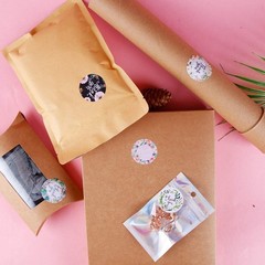 2 Roll of 1000 pcs 1″ Assorted Floral Thank You Stickers Round Sealing Labels US