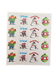 Vintage 1980s Scholastic Teacher Reward Sticker Sheet
