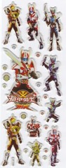 3D puffy Stickers ARMOR HERO